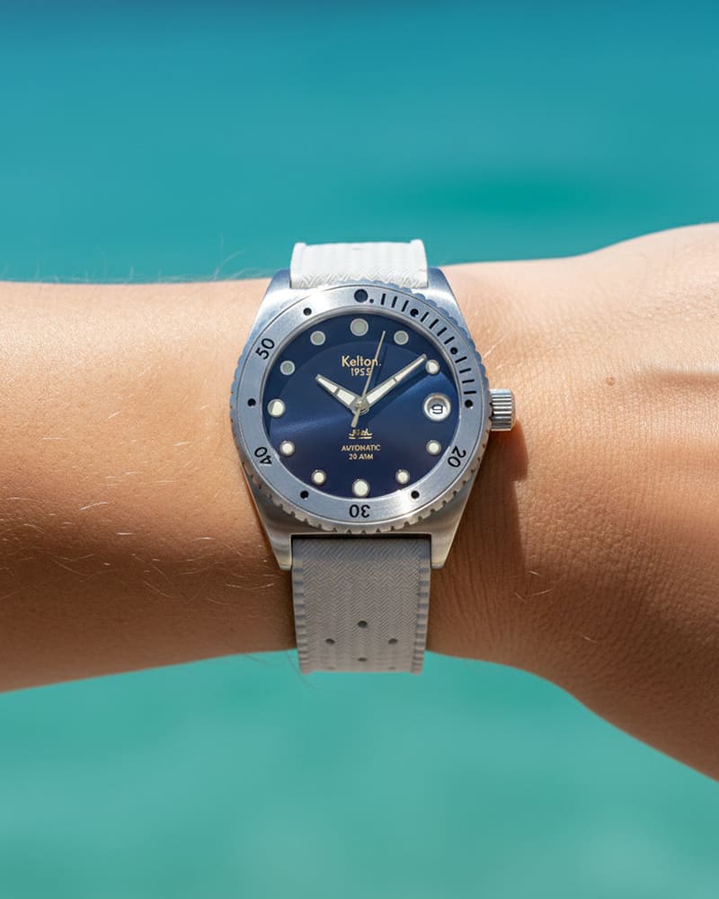 Sekret wyjątkowości 1955 Mini Tropic Navy  Kelton.pl