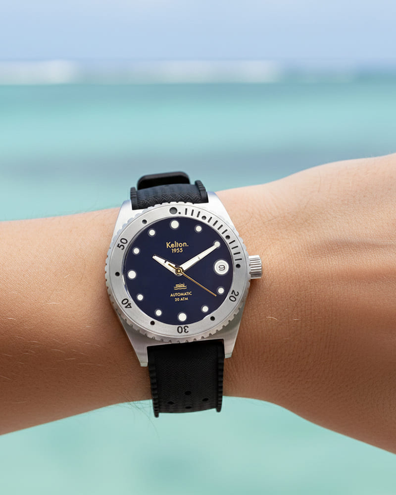 Sekret wyjątkowości 1955 Mini Tropic Navy  Kelton.pl