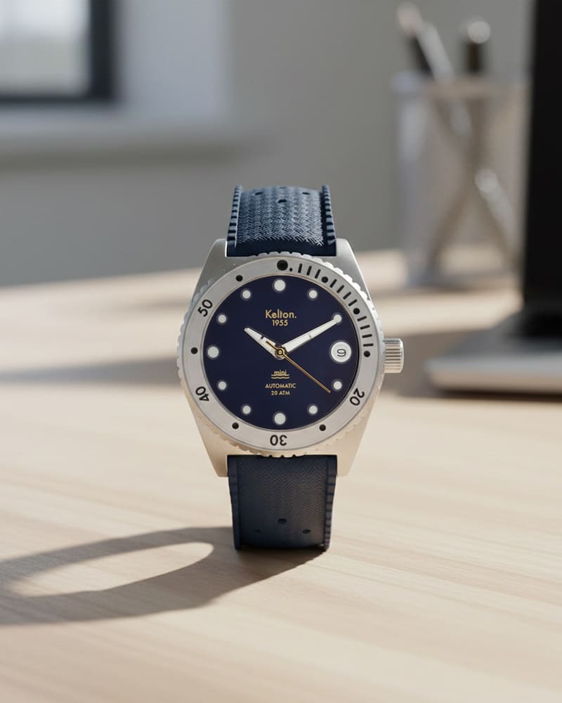 Historia i design 1955 Mini Tropic Navy  Kelton.Polska Kelton.pl