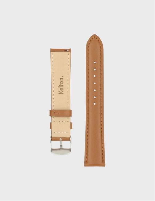 Pasek do zegarka karmelowy Kelton Bracelet Grande Colorama Camel x Ines de la Fressange Paris