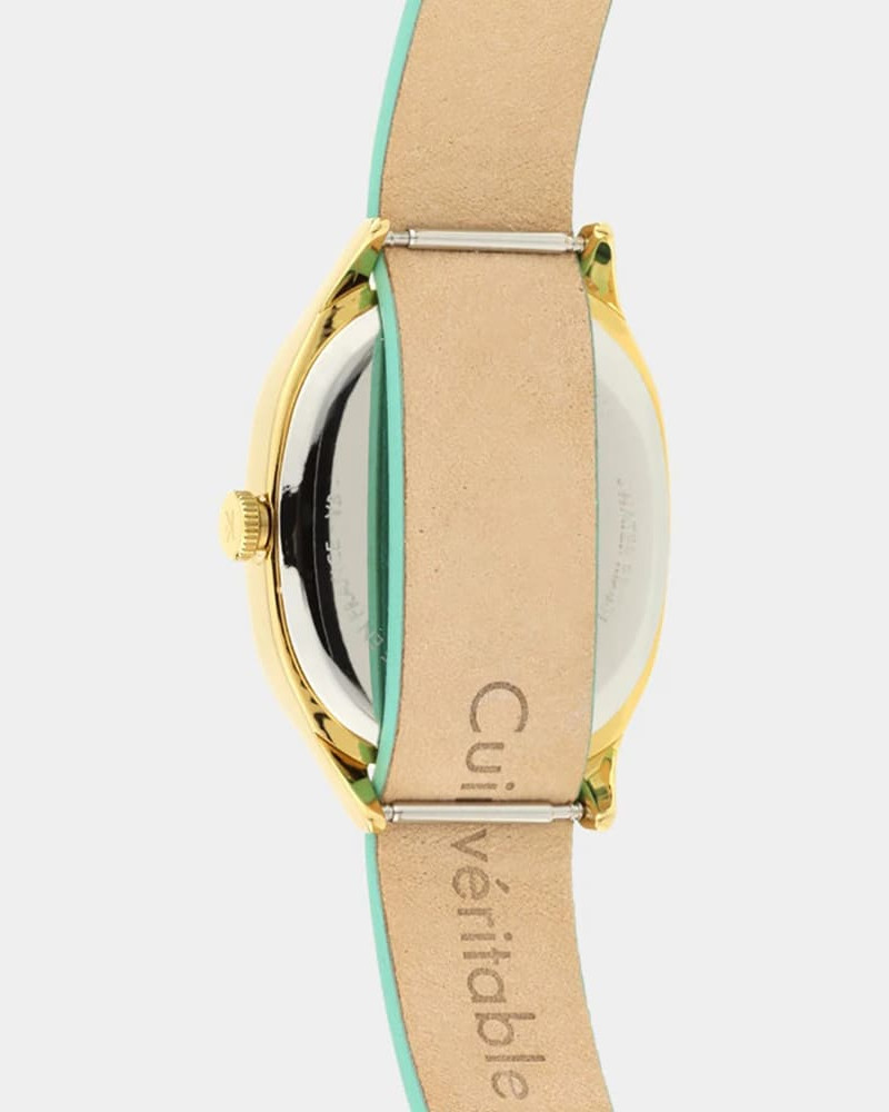 Kelton Colorama Citron-basilic damski kolorowy zegarek żółto-zielony Kelton Colorama Citron-basilic damski kolorowy zegarek żółto-zielony