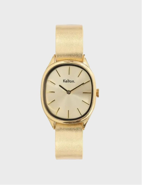 Zegarek damski w kolorze złotym Kelton Colorama Gold