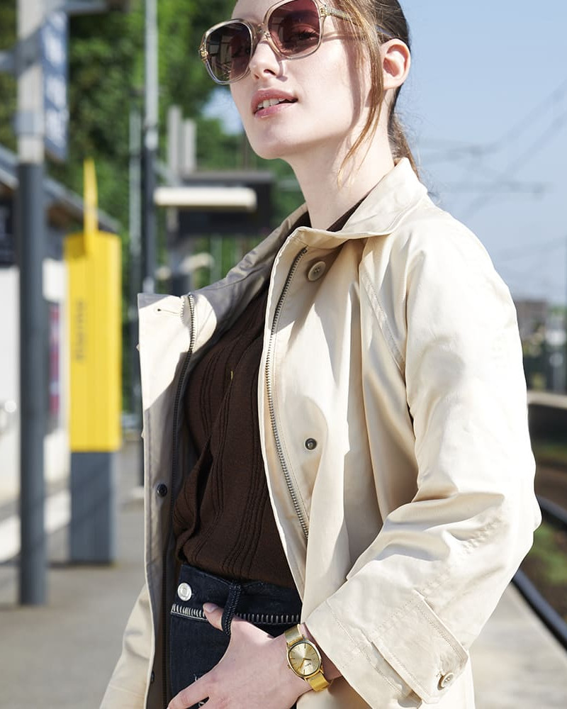 Kelton Colorama Gold Elegancki zegarek damski w kolorze złotym Kelton Colorama Gold Elegancki zegarek damski w kolorze złotym