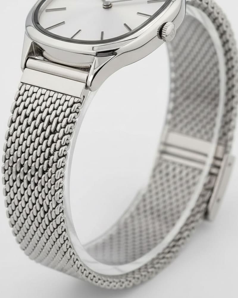 Kelton Colorama Mesh Silver Elegancki zegarek damski w kolorze srebrnym Kelton Colorama Mesh Silver Elegancki zegarek damski w kolorze srebrnym