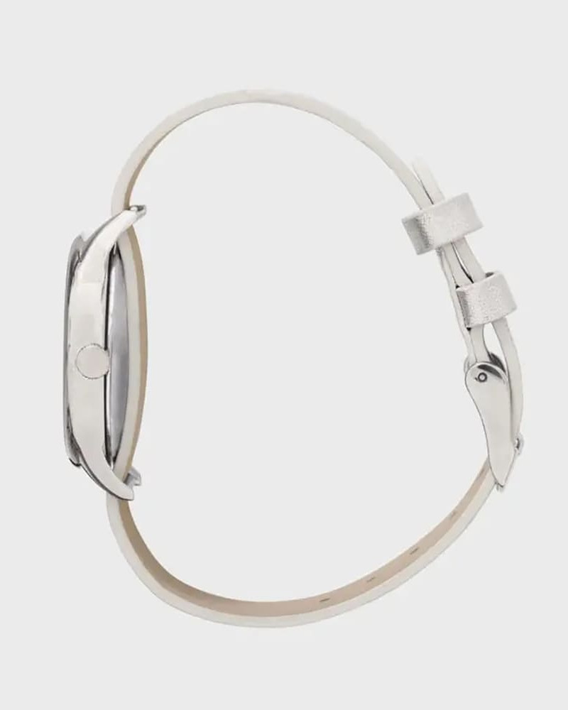 Kelton Colorama Rayée - Giorgio damski kolorowy zegarek żółto-biały Kelton Colorama Rayée - Giorgio damski kolorowy zegarek żółto-biały