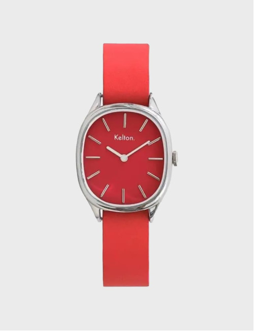 Zegarek kolorowy damski czerwony Kelton Colorama Red
