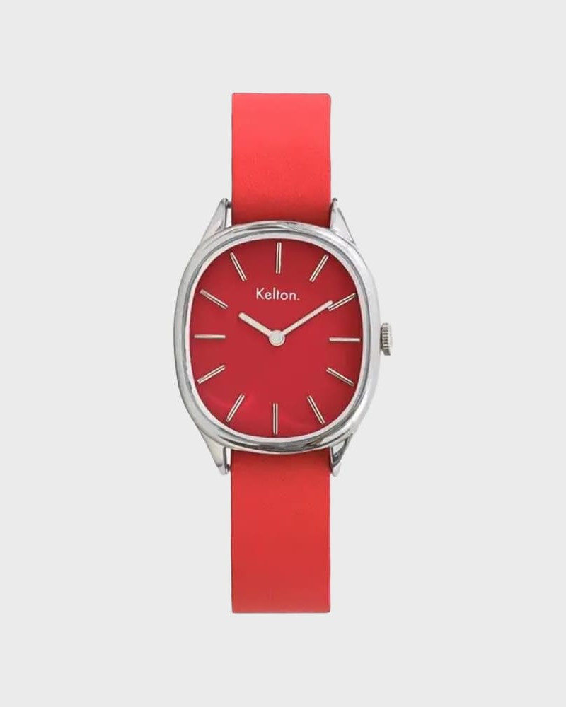 Kelton Colorama Red – zegarek damski w kolorze czerwonym
