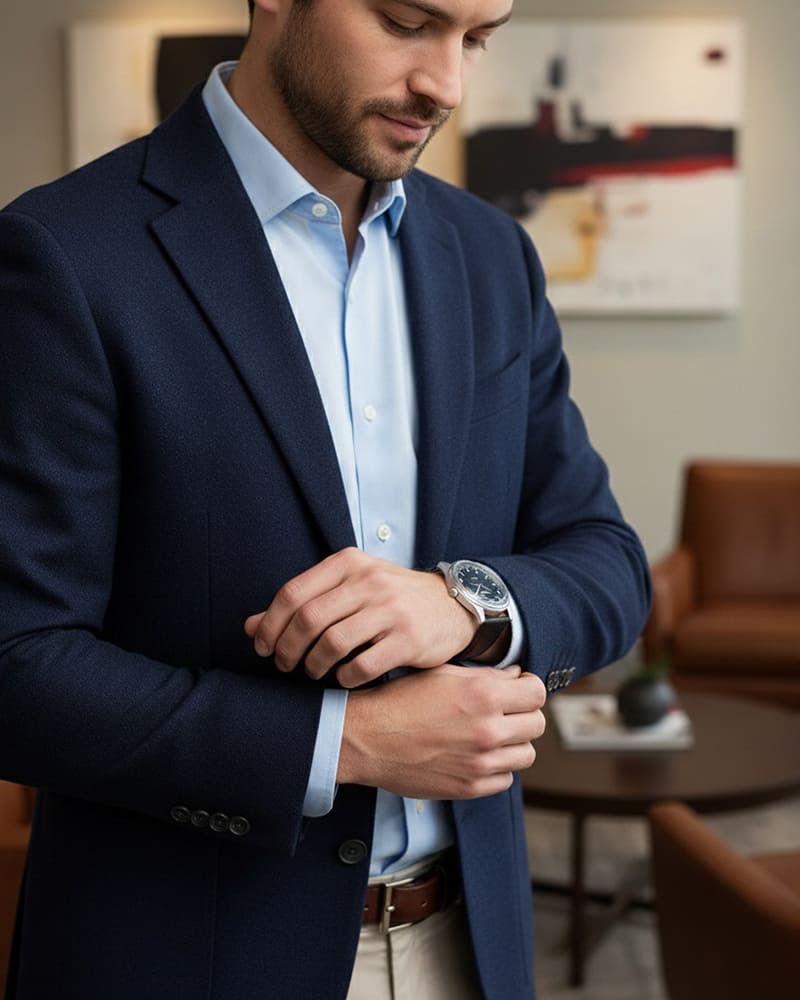 Sekret wyjątkowości Navy Epsom Black Kelton.pl