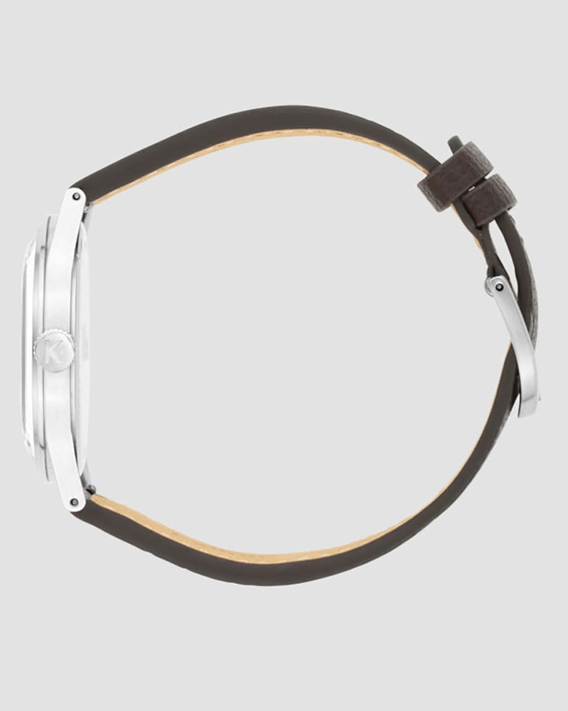 Kelton Héritage Navy Epsom Brown – zegarek retro kolorowy granatowy z paskiem Epsom brązowy Kelton Héritage Navy Epsom Brown – zegarek retro kolorowy granatowy z paskiem Epsom brązowy