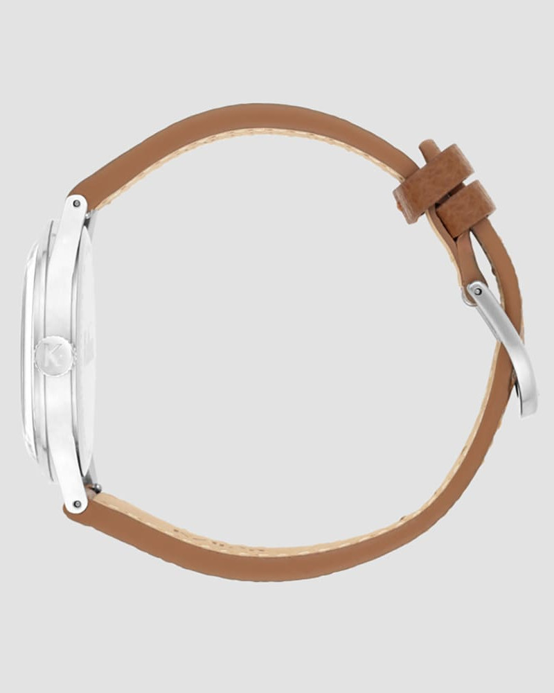 Kelton Héritage Navy Epsom Camel – zegarek retro kolorowy granatowy z paskiem Epsom jasnobrązowy Kelton Héritage Navy Epsom Camel – zegarek retro kolorowy granatowy z paskiem Epsom jasnobrązowy