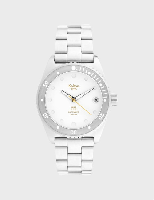 Zegarek do nurkowania Kelton Mini Blanche 20 ATM