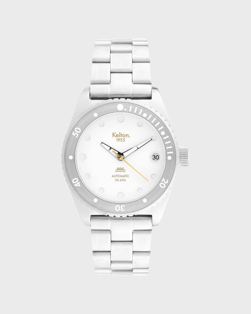 Kelton Mini Blanche – zegarek do nurkowania 20 ATM Kelton Mini Blanche – zegarek do nurkowania 20 ATM