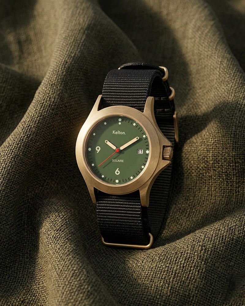 Historia i design Solaire Soleil Vert Nato Noir Kelton.Polska Kelton.pl